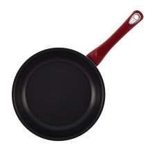 Vendedor de Amazon Salpicado de hierro fundido Nonstick Cookware Frypan Negro